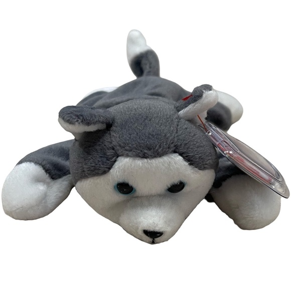 1996, Ty Beanie Baby Nanook the Husky Retired. RARE with Tag Errors Style #4104 - Picture 3 of 10